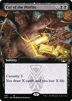 Matte Finish Streets of New Capenna Cut of the Profits ( #419 )