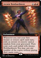 Matte Finish Streets of New Capenna Arcane Bombardment ( #422 )