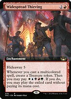 Matte Finish Streets of New Capenna Widespread Thieving ( #428 )
