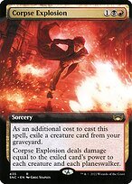 Matte Finish Streets of New Capenna Corpse Explosion ( #435 )