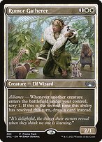 Matte Finish Streets of New Capenna Rumor Gatherer ( #463 )