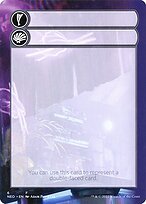 Glossy Finish Kamigawa: Neon Dynasty Substitute Cards Double-Faced Substitute Card ( #6 )