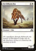Matte Finish Shadows over Innistrad Devilthorn Fox ( #14 )