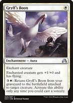 Matte Finish Shadows over Innistrad Gryff's Boon ( #20 )