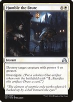 Matte Finish Shadows over Innistrad Humble the Brute ( #23 )