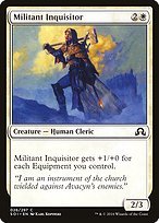 Matte Finish Shadows over Innistrad Militant Inquisitor ( #26 )