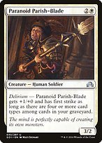 Matte Finish Shadows over Innistrad Paranoid Parish-Blade ( #33 )