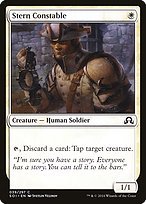 Matte Finish Shadows over Innistrad Stern Constable ( #39 )