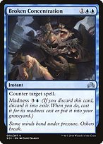 Matte Finish Shadows over Innistrad Broken Concentration ( #50 )