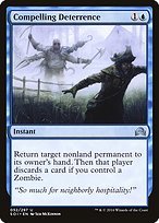 Matte Finish Shadows over Innistrad Compelling Deterrence ( #52 )