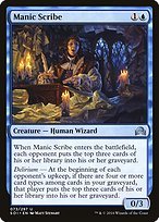 Matte Finish Shadows over Innistrad Manic Scribe ( #73 )