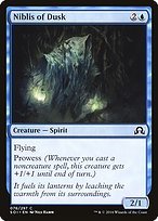 Matte Finish Shadows over Innistrad Niblis of Dusk ( #76 )