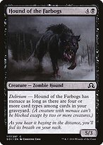 Matte Finish Shadows over Innistrad Hound of the Farbogs ( #117 )