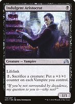 Matte Finish Shadows over Innistrad Indulgent Aristocrat ( #118 )