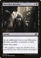 Matte Finish Shadows over Innistrad Merciless Resolve ( #123 )