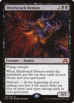 Matte Finish Shadows over Innistrad Mindwrack Demon ( #124 )