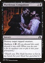 Matte Finish Shadows over Innistrad Murderous Compulsion ( #126 )