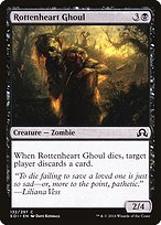 Matte Finish Shadows over Innistrad Rottenheart Ghoul ( #132 )