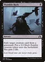 Matte Finish Shadows over Innistrad Shamble Back ( #134 )