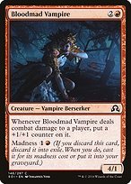 Matte Finish Shadows over Innistrad Bloodmad Vampire ( #146 )