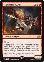 Matte Finish Shadows over Innistrad Flameblade Angel ( #157 )