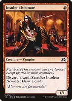 Matte Finish Shadows over Innistrad Insolent Neonate ( #168 )