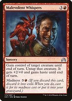 Matte Finish Shadows over Innistrad Malevolent Whispers ( #173 )