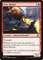 Matte Finish Shadows over Innistrad Pyre Hound ( #174 )