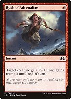 Matte Finish Shadows over Innistrad Rush of Adrenaline ( #177 )