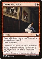 Matte Finish Shadows over Innistrad Tormenting Voice ( #186 )