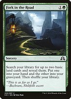 Matte Finish Shadows over Innistrad Fork in the Road ( #205 )