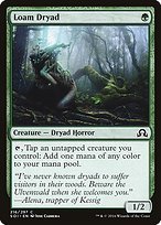 Matte Finish Shadows over Innistrad Loam Dryad ( #216 )