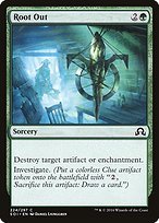 Matte Finish Shadows over Innistrad Root Out ( #224 )
