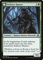 Matte Finish Shadows over Innistrad Solitary Hunter // One of the Pack ( #229 )
