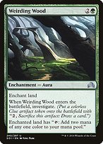 Matte Finish Shadows over Innistrad Weirding Wood ( #240 )