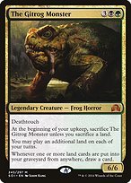Matte Finish Shadows over Innistrad The Gitrog Monster ( #245 )