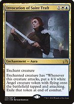 Matte Finish Shadows over Innistrad Invocation of Saint Traft ( #246 )