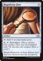 Matte Finish Shadows over Innistrad Magnifying Glass ( #258 )