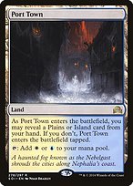 Matte Finish Shadows over Innistrad Port Town ( #278 )