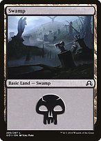 Matte Finish Shadows over Innistrad Swamp ( #290 )