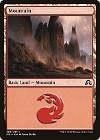 Matte Finish Shadows over Innistrad Mountain ( #292 )