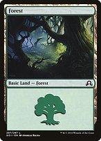 Matte Finish Shadows over Innistrad Forest ( #297 )