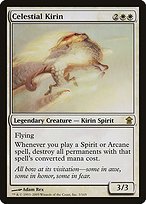 Glossy Finish Saviors of Kamigawa Celestial Kirin ( #3 )