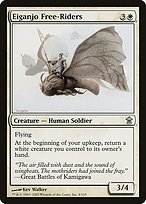Glossy Finish Saviors of Kamigawa Eiganjo Free-Riders ( #8 )
