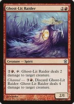 Glossy Finish Saviors of Kamigawa Ghost-Lit Raider ( #99 )