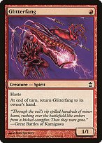 Glossy Finish Saviors of Kamigawa Glitterfang ( #100 )