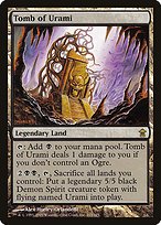 Glossy Finish Saviors of Kamigawa Tomb of Urami ( #165 )