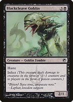 Glossy Finish Scars of Mirrodin Blackcleave Goblin ( #54 )