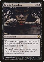 Glossy Finish Scars of Mirrodin Painful Quandary ( #73 )