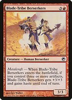 Glossy Finish Scars of Mirrodin Blade-Tribe Berserkers ( #84 )
